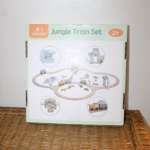 Zookabee Wooden Jungle Train Set.